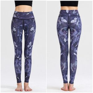 Premium Soft Compression Leggings for Women Solid Color High Waist Yoga Fitness Pants