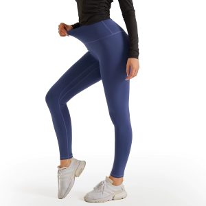 High Waist Seamless Tummy Control Fitness Leggings for Women, Push-Up Solid Yoga Pants