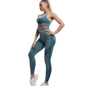 Ladies High Waist Workout Leggings Plain Butt Lifting Sports Pants for Running, Yoga & Daily Exercise